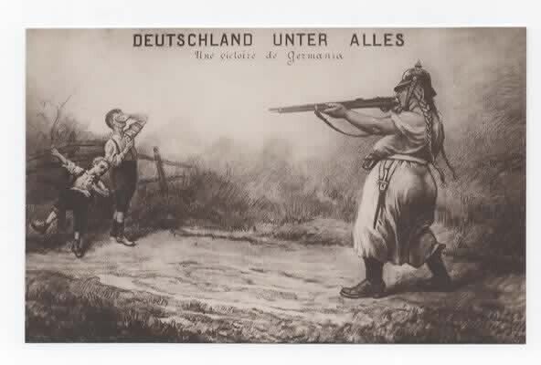 A Victory Of Germania. Propaganda of War. WW1