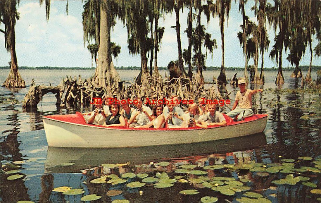 FL, Cypress Gardens, Florida, Electric Boat Cruise Guided Tour