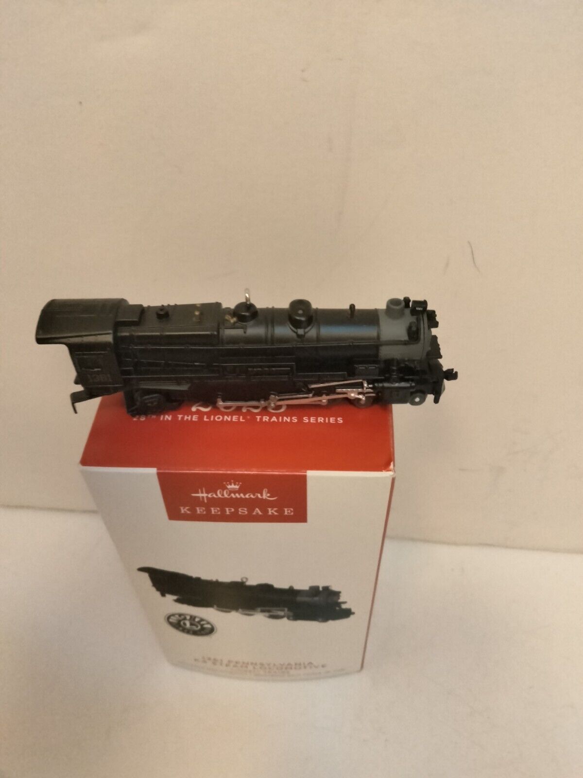 Lionel Locomotive Ornament 1361 Pennsylvania K4 Steam 28th Train Hallmark 2023