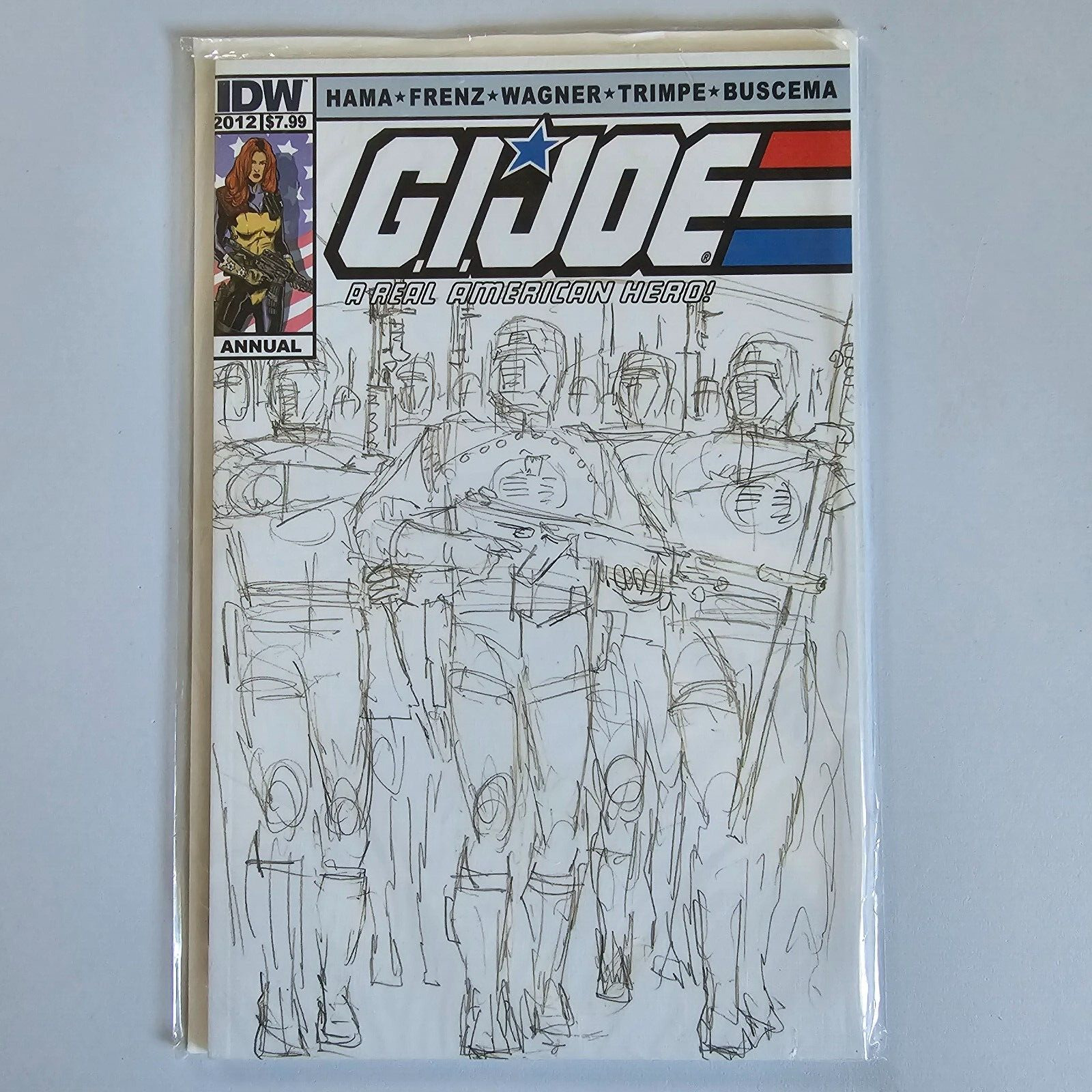 G.I. Joe: A Real American Hero Annual #2012 Non-Key Sketch ⋅ IDW ⋅ 2012