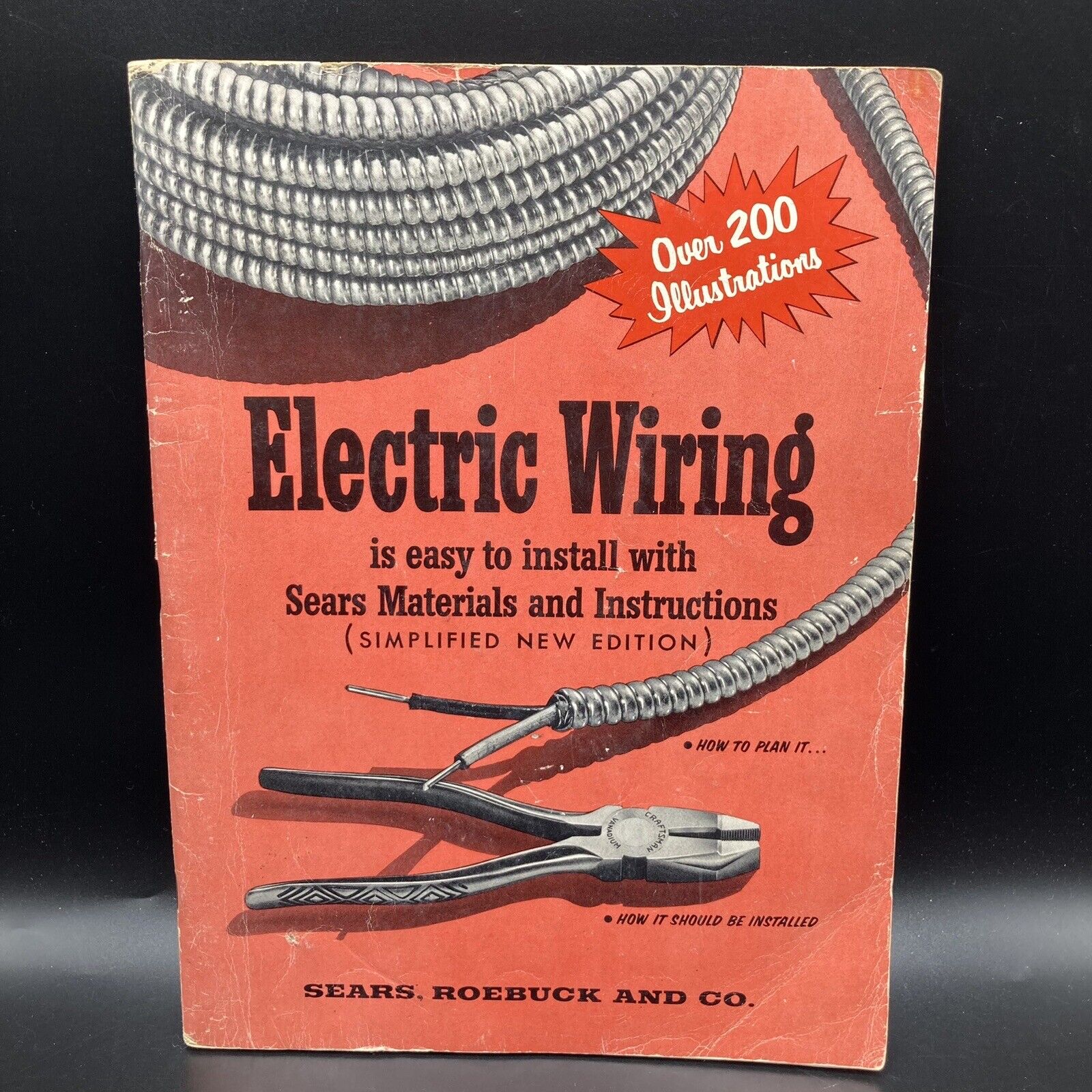 1955 Sears, Roebuck and Co. Electric Wiring Catalog Simplified New Edition Book