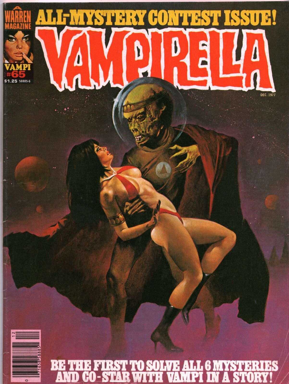 Vampirella #65 December 1977 Comic Book Warren Publishing