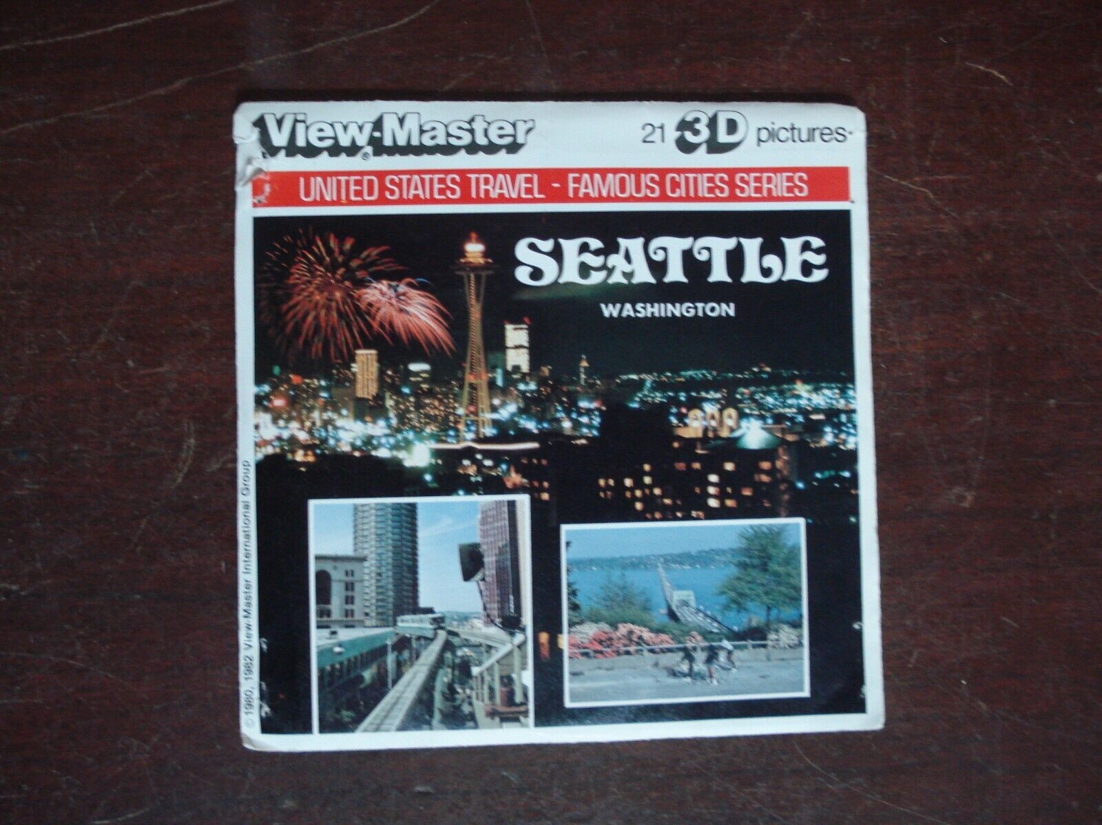 View-Master Seattle 3 Reel Packet - A274