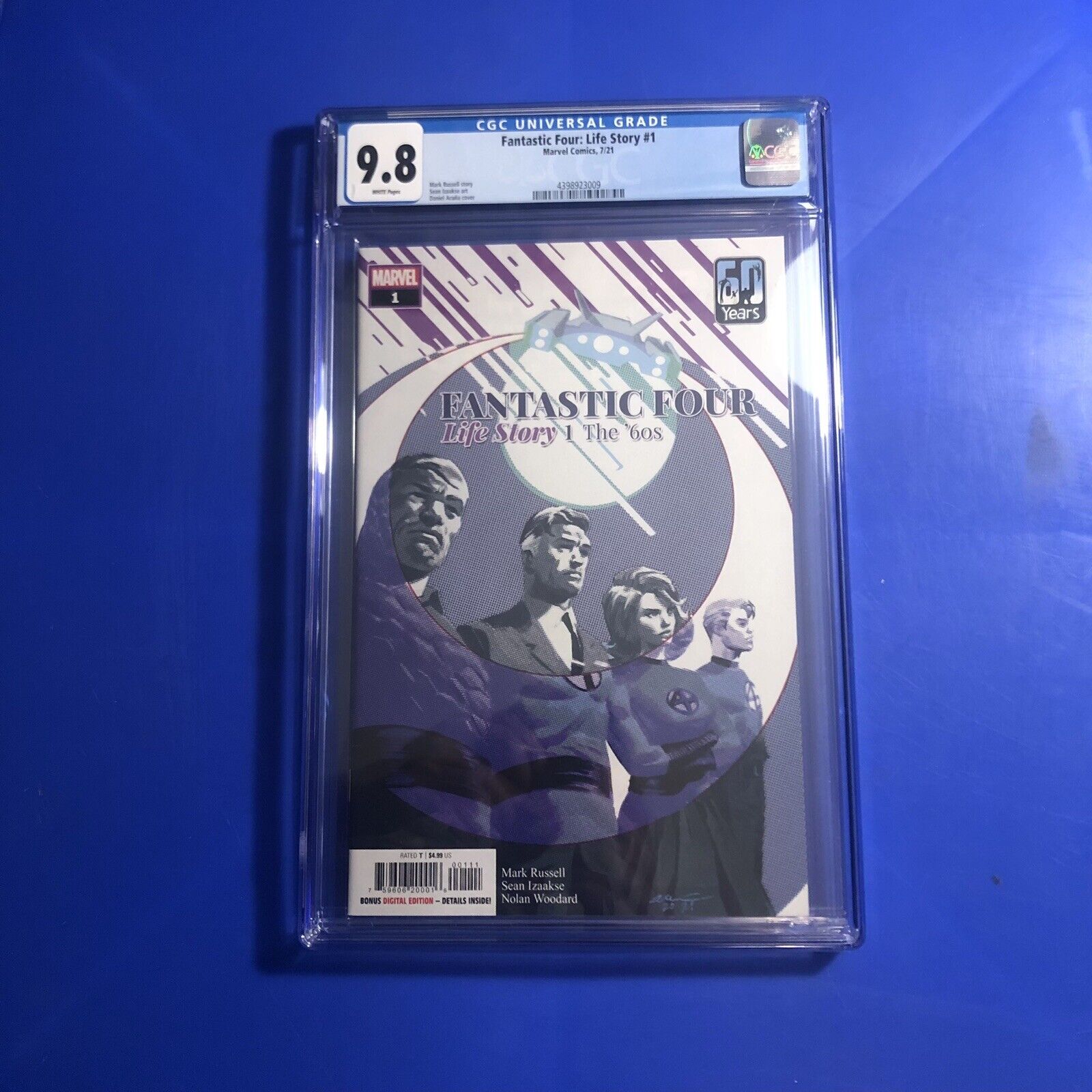 Fantastic Four Life Story #1 CGC 9.8 1st Print Main Cover A Marvel Comic 2021