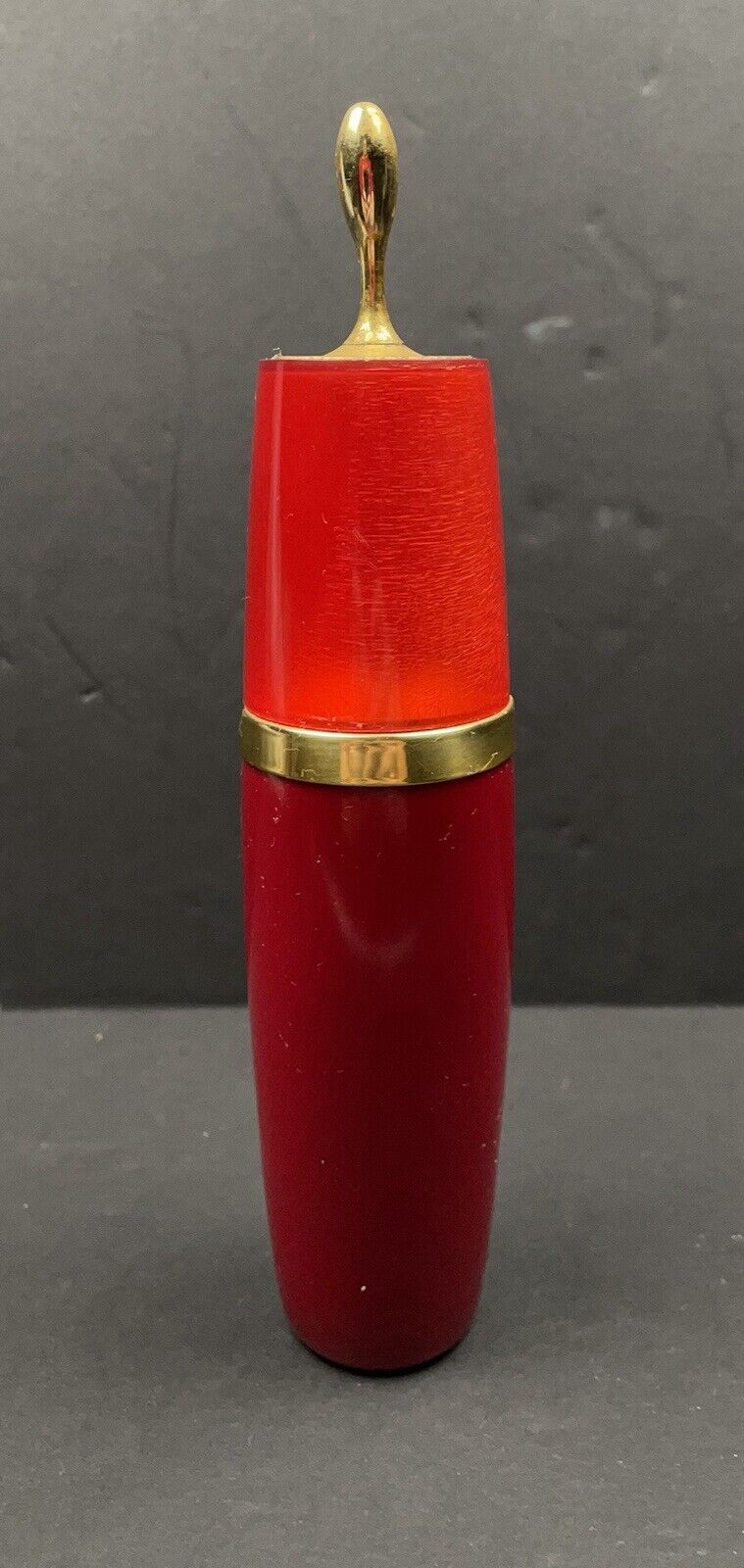 Vintage Avon Charisma Cologne Mist Red Bakelite Bottle 8.5”