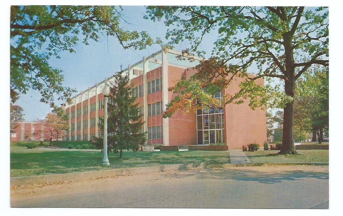 Hickory North Carolina NC Postcard Lenoir Rhyne College