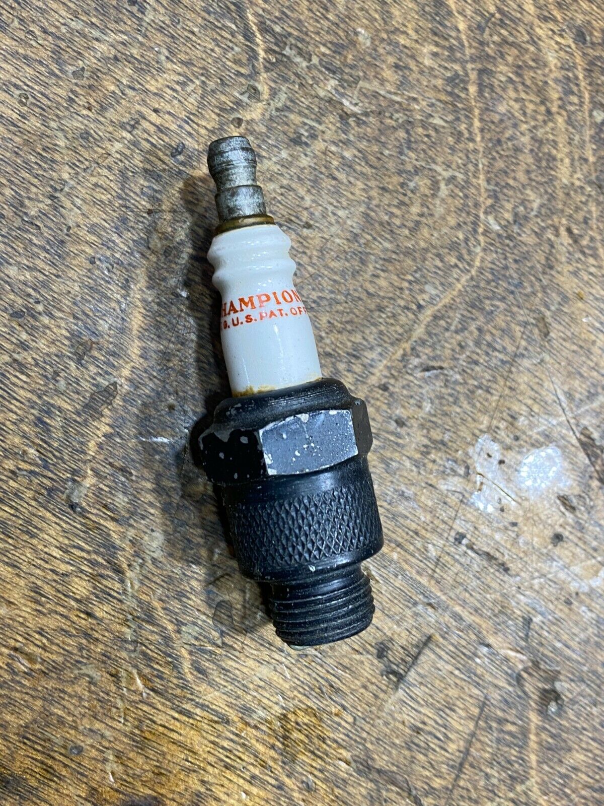 Antique Champion  J-5 Spark Plug from Tony Hulman Collection