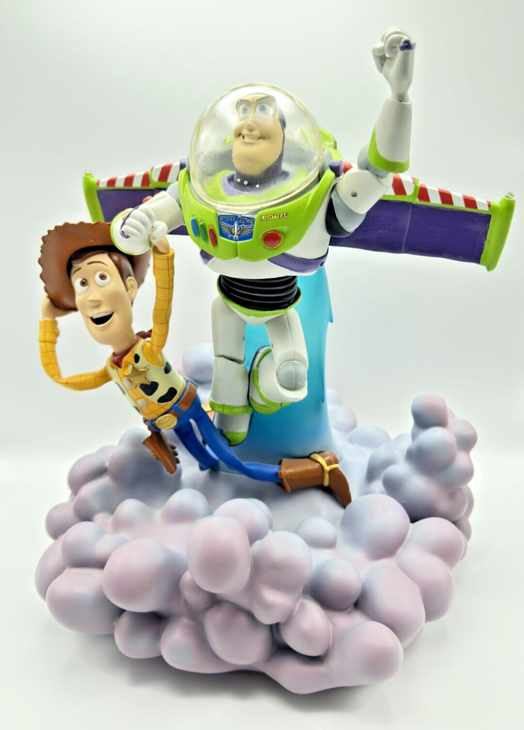 Disney Parks Pixar Light Up Toy Story Buzz Lightyear & Woody Medium Big Fig