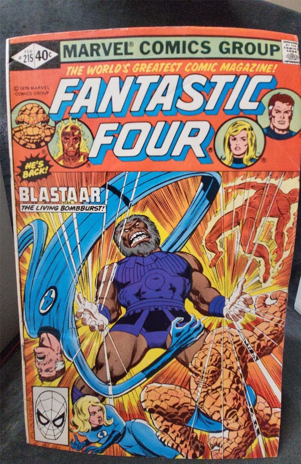 Fantastic Four #215 Direct Edition 1980 Marvel Comics Comic Book 