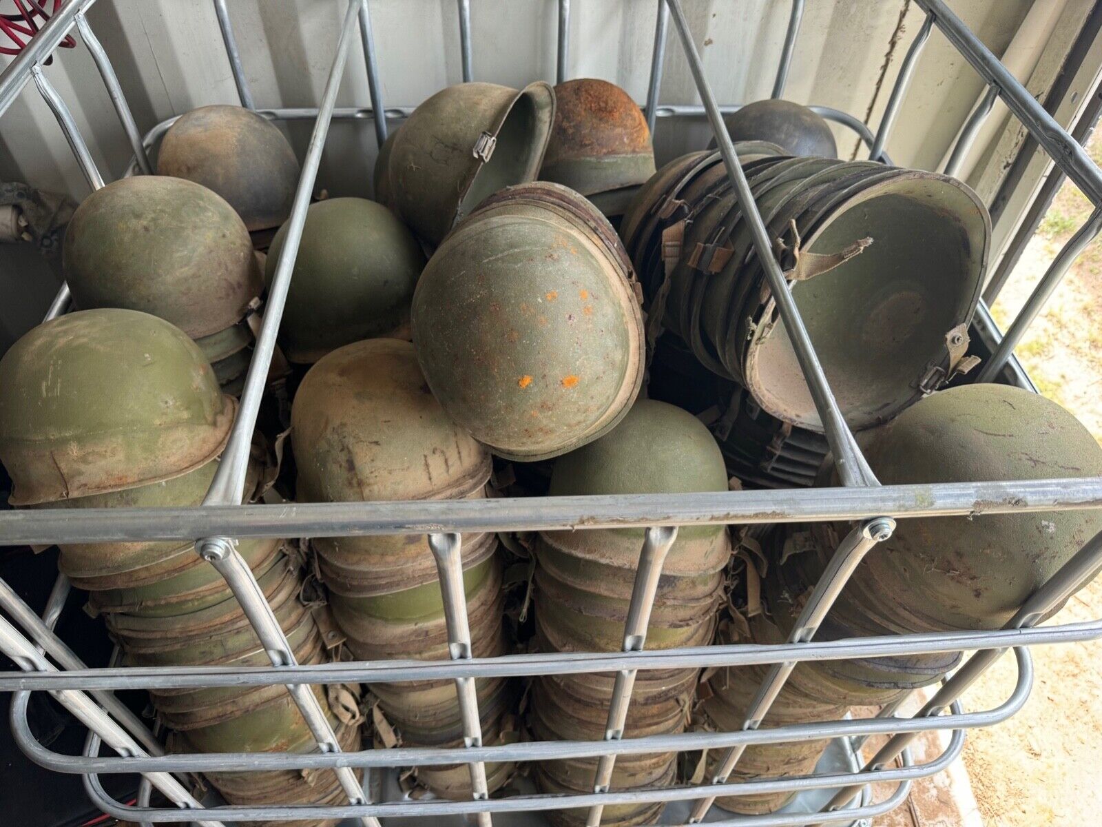 50 -US M-1 Helmet SHELL ONLY Army Green NR.