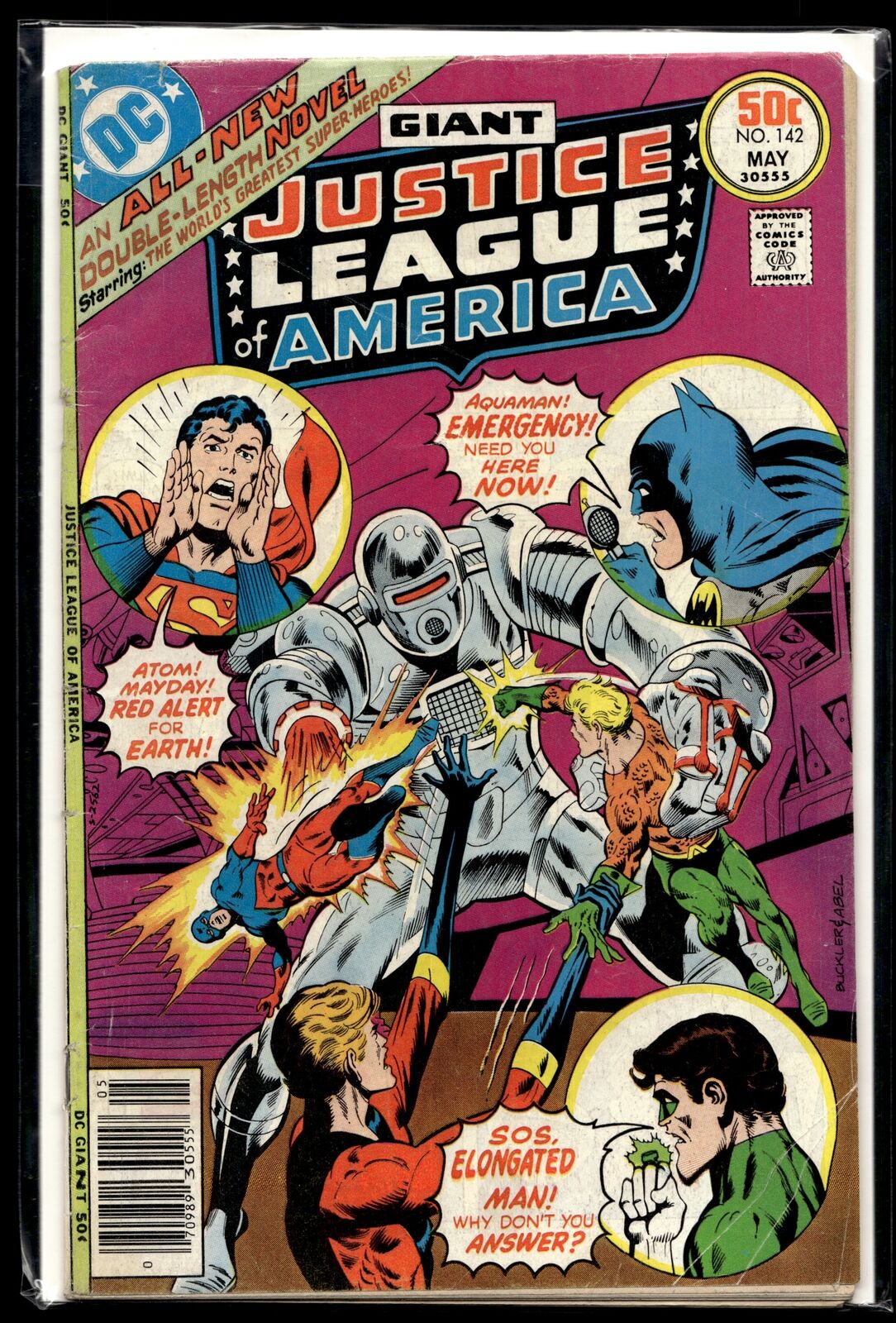 1977 Justice League of America #142 DC Comic