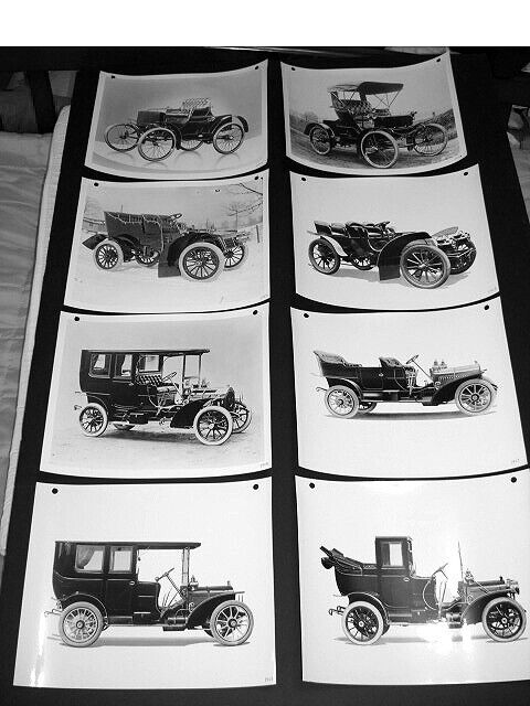 1899-1953 Packard original factory photograph collection, 26 in all