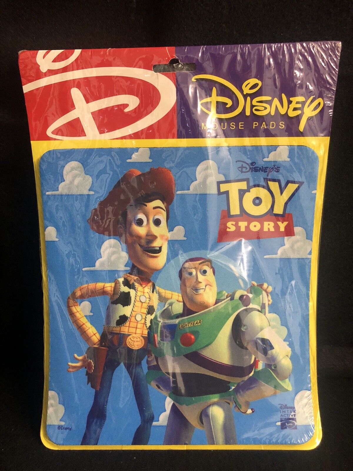 Disney Toy Story Woody & Buzz Mouse Pad New Sealed Vintage 1997 Original
