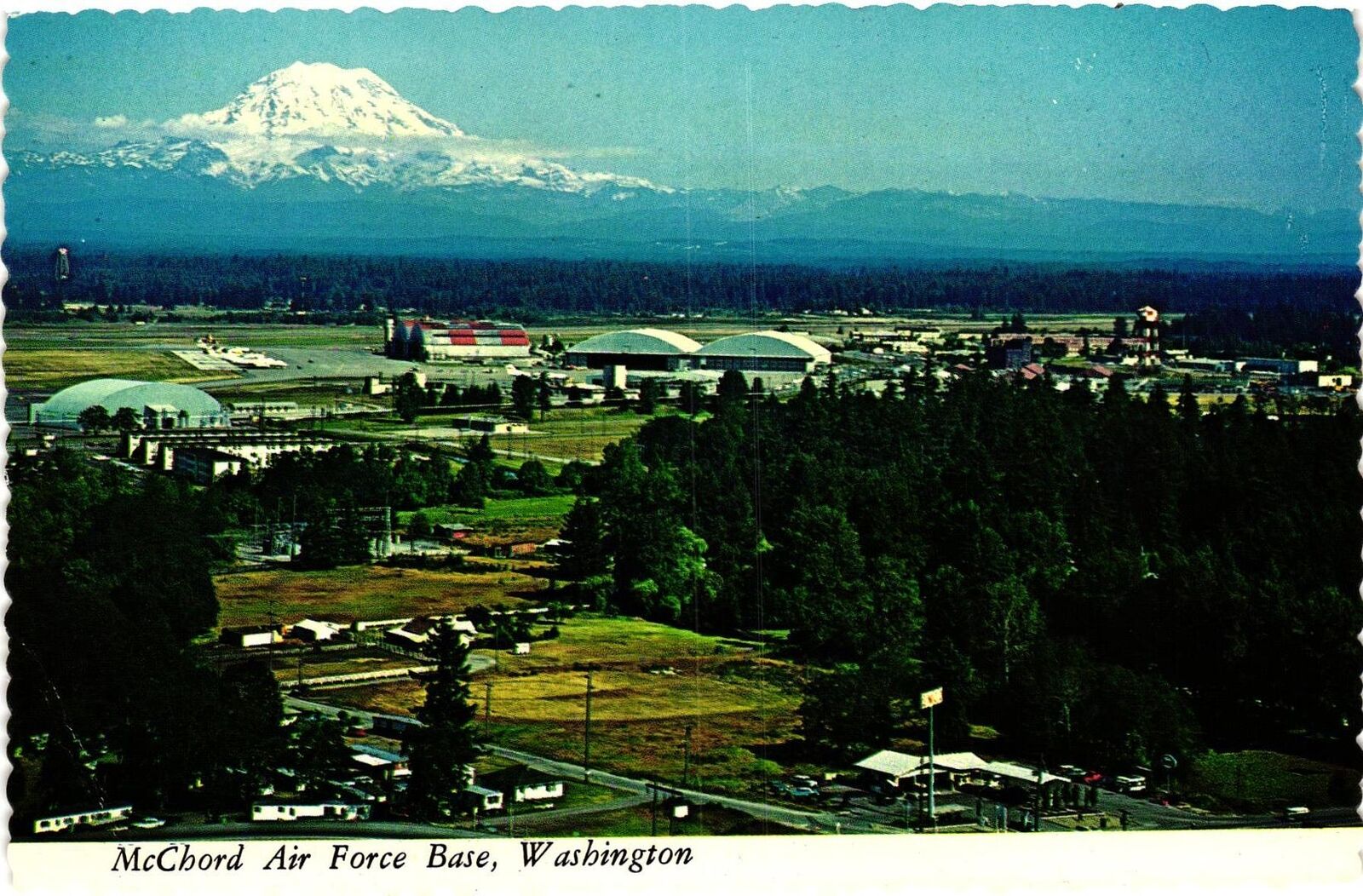 Vintage Postcard 4x6- MCCHORD AIR FORCE BASE, WA.