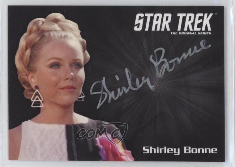 2018 Star Trek: The Original Series Captain\'s Collection Shirley Bonne Auto i2s