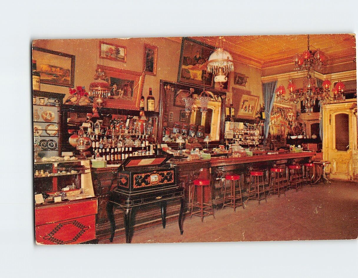 Postcard Old Washoe Club Virginia City Nevada USA