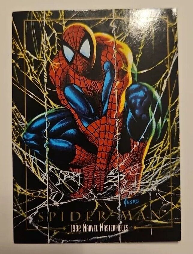 1992 Marvel Masterpieces Skybox Spider-Man #87