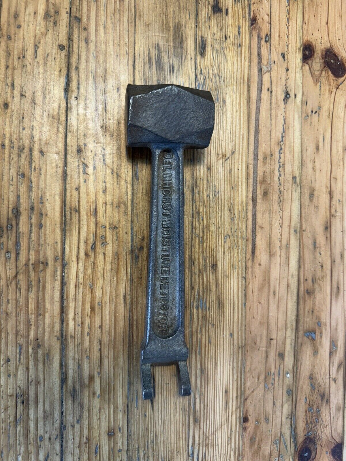 Antique Delmhorst Moisture Detector  Hammer Crowbar Great Shape Rare