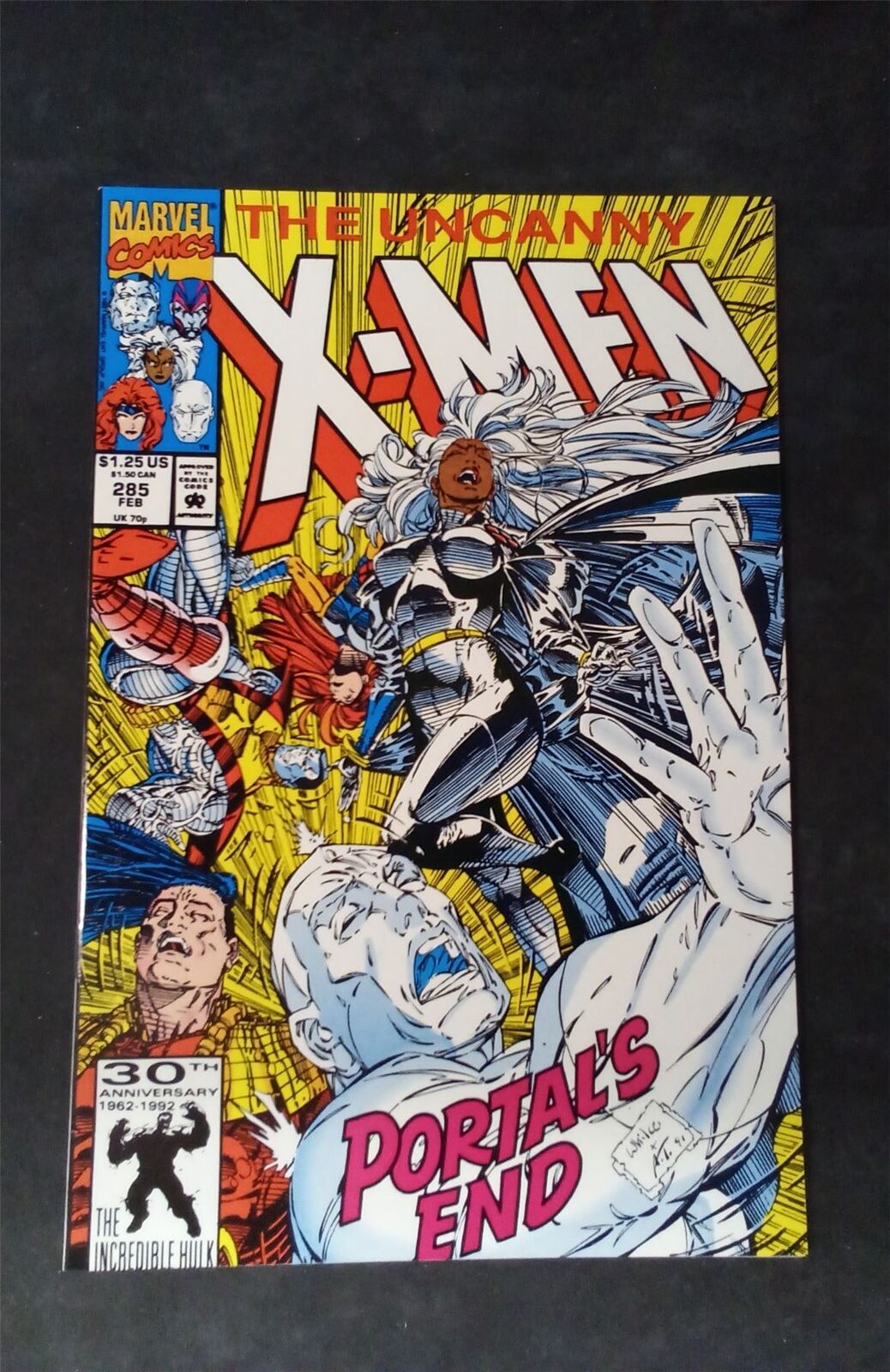 The Uncanny X-Men #285 1992 marvel Comic Book 