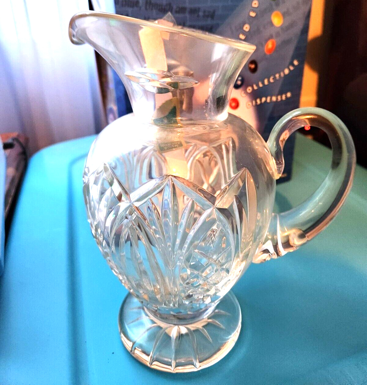 Vtg. Waterford Crystal Bunratty Pitcher in original box