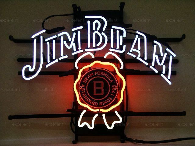New Jim Beam Whiskey Neon Light Sign Lamp 17\