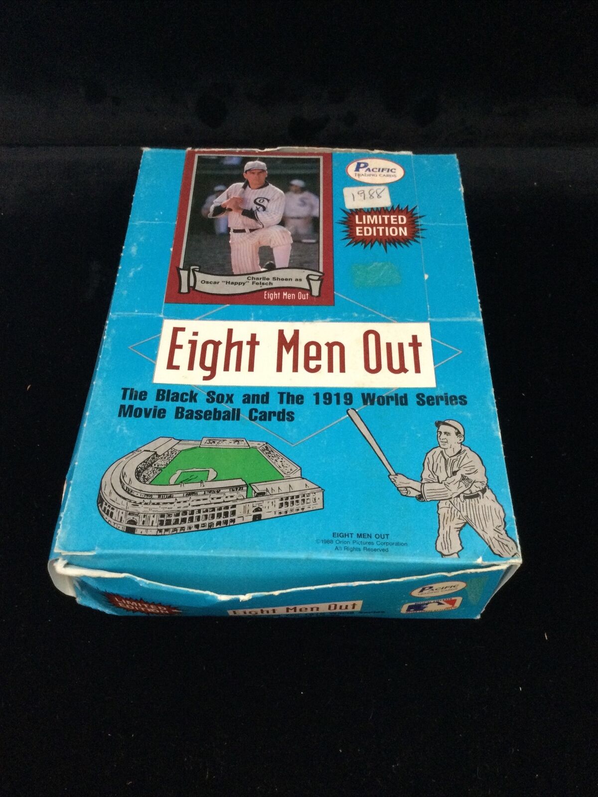 1988 Pacific Trading Cards Eight Men Out Open Box With 36 Sealed Packs - BB