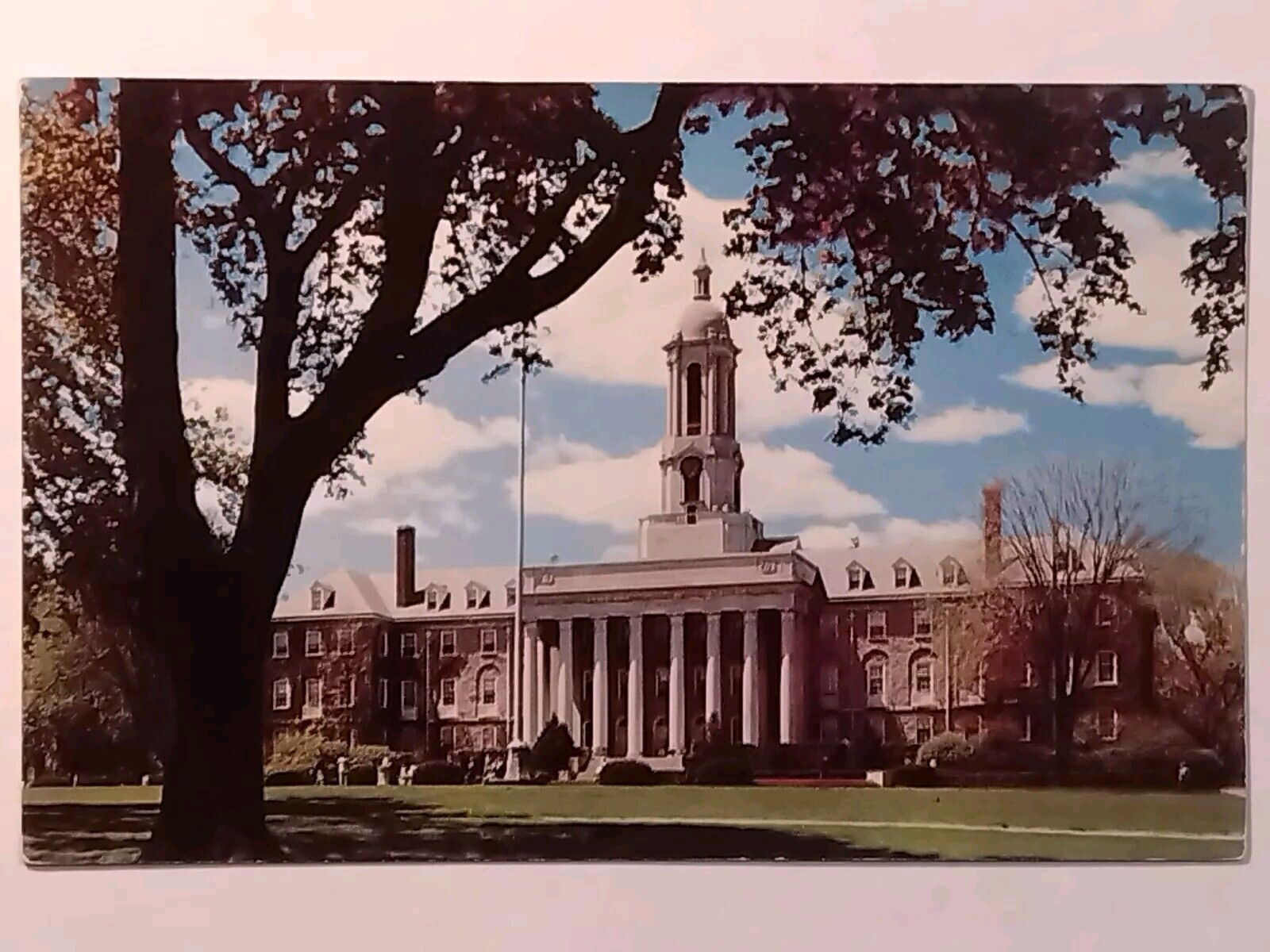 Old Main  Administration Building Pennsylvania State University Postcard