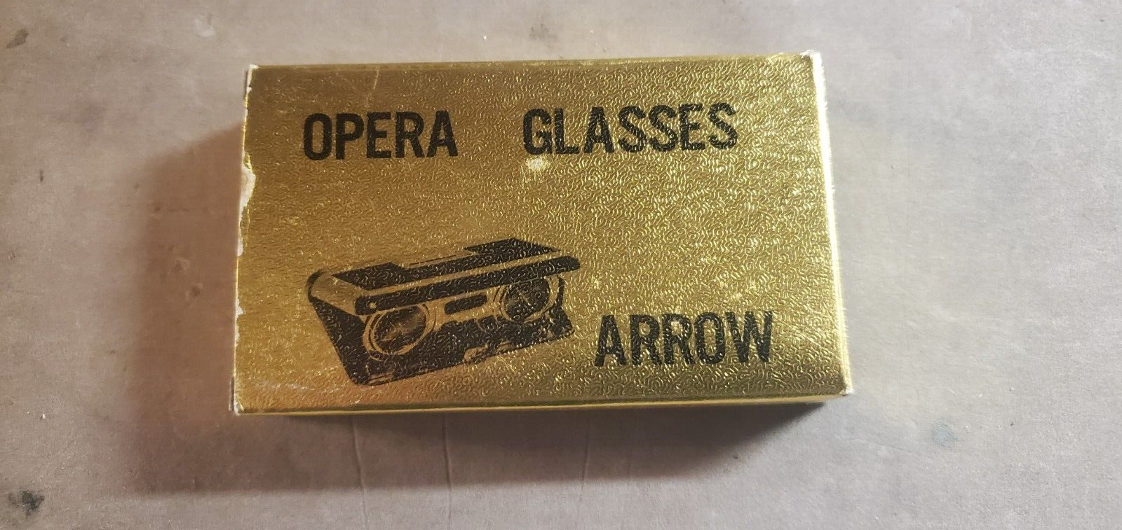 Arrow Red Opera Glasses With Box Crystal Lens 2.5x Binoculars Made In Japan