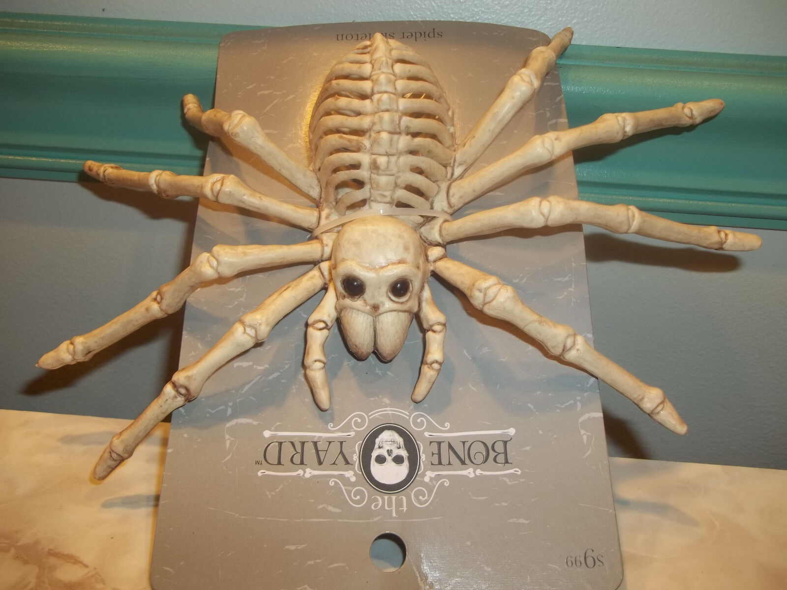 Boneyard Halloween Small Skeleton Spider ~ NEW