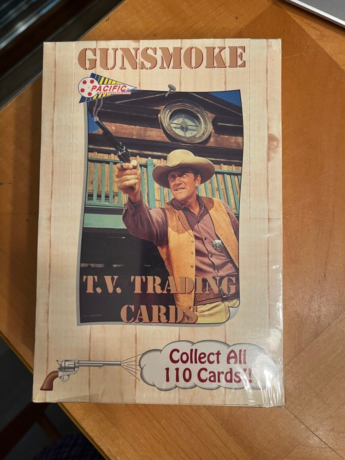 1993 Pacific Gunsmoke T.V. Trading Cards Box - 36 packs - Factory Sealed
