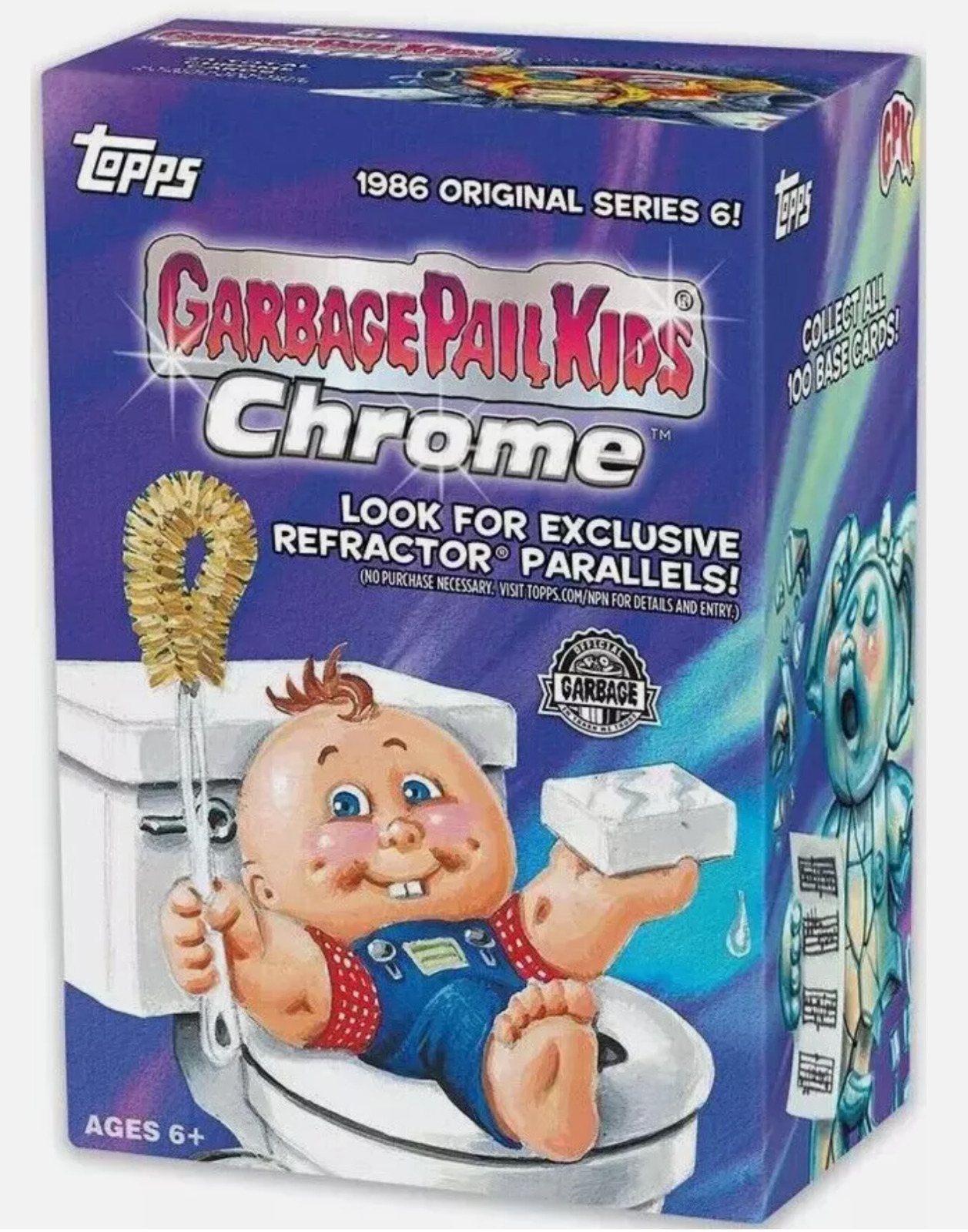 2023 Topps Chrome Garbage Pail Kids Original Series 6 Blaster Box Factory Sealed