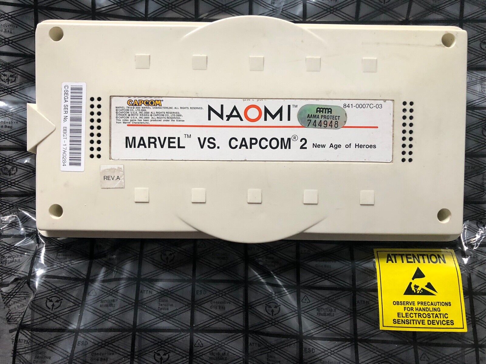 Marvel Vs Capcom 2 Sega Naomi Arcade Board Fully Functional Authentic USA Region