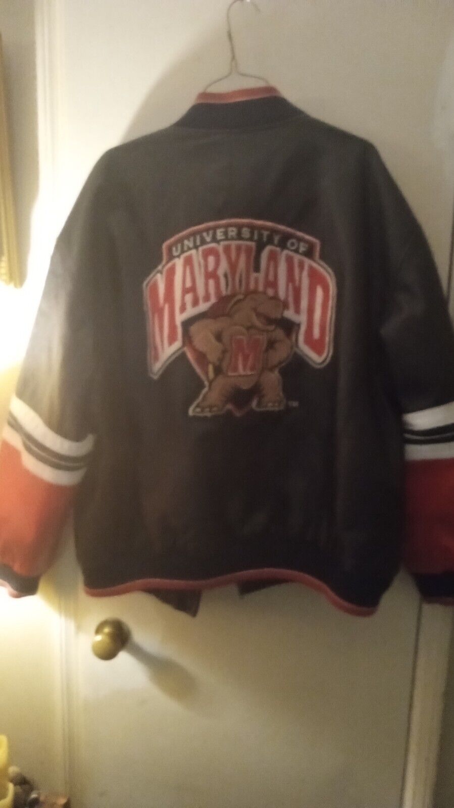 Vintage Maryland Terrapin Bomber Jacket