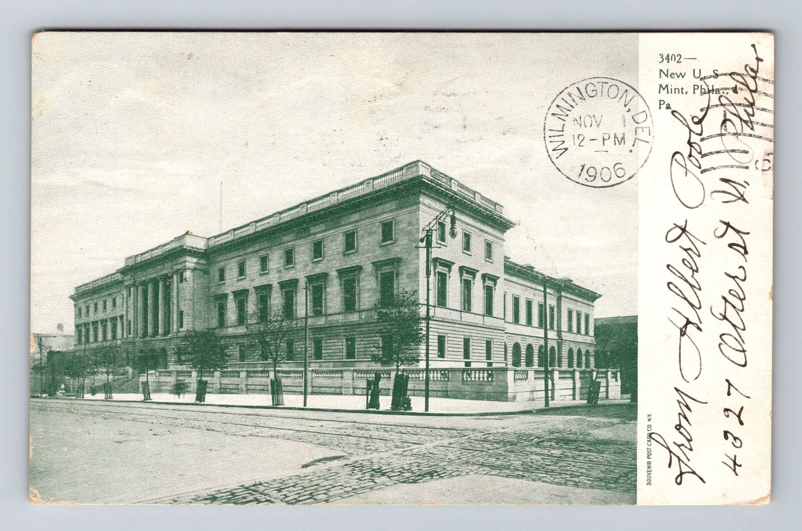 Philadelphia PA-Pennsylvania, New United States Mint, Vintage Postcard