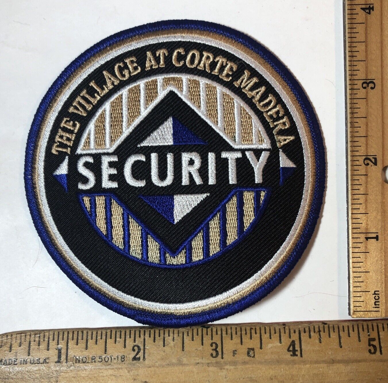 The Village At Corte Madera Security Officer Patch California Shopping Center