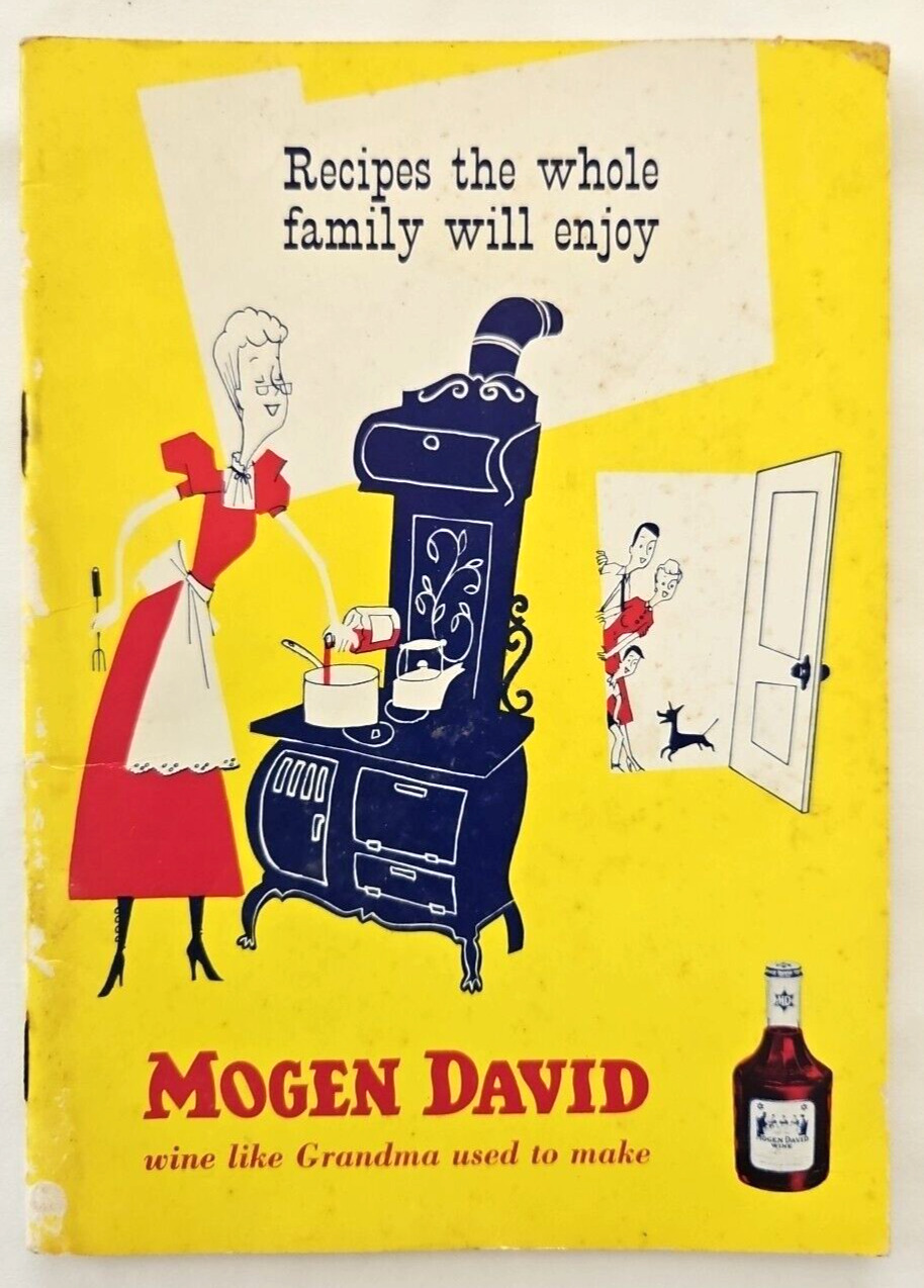 VTG Advertising Ephemera Mogen David -Recipes the Whole Family Will Enjoy 1960s?