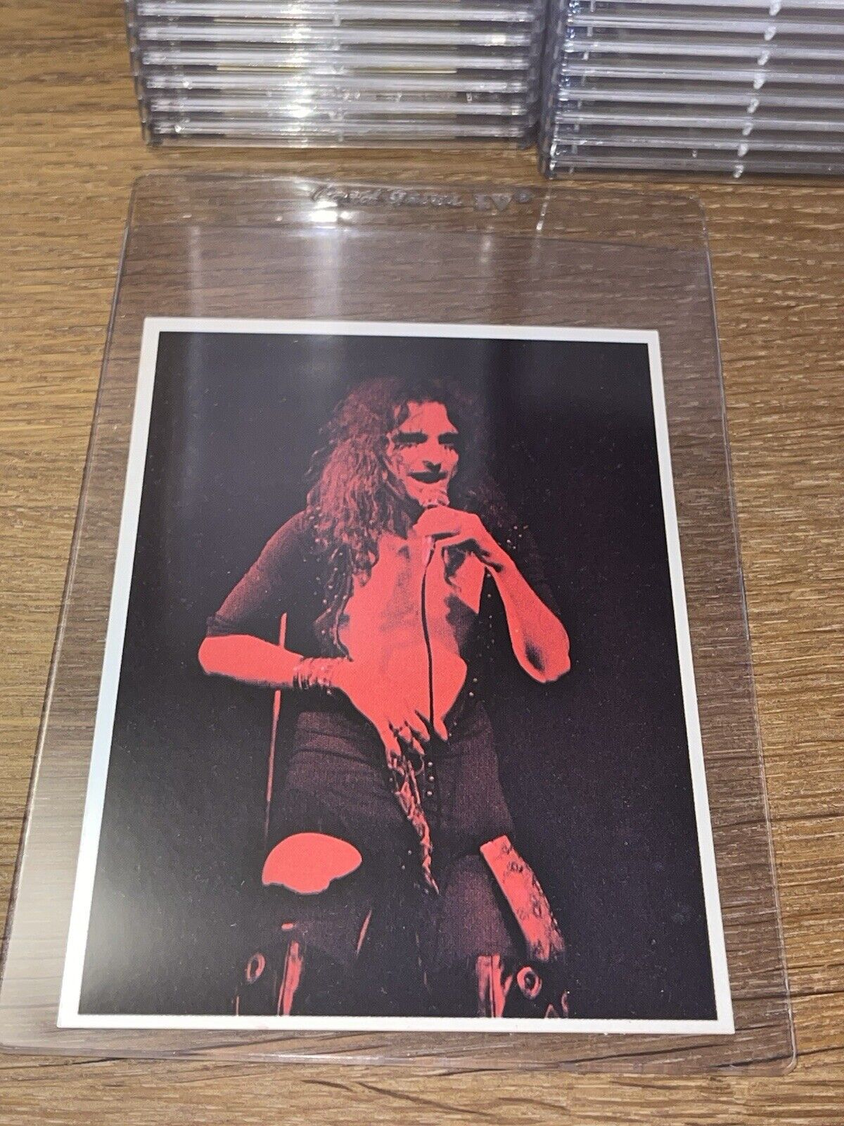 1974 Alice Cooper Panini 🎥 Picture Music Card Pop Sticker Card RARE