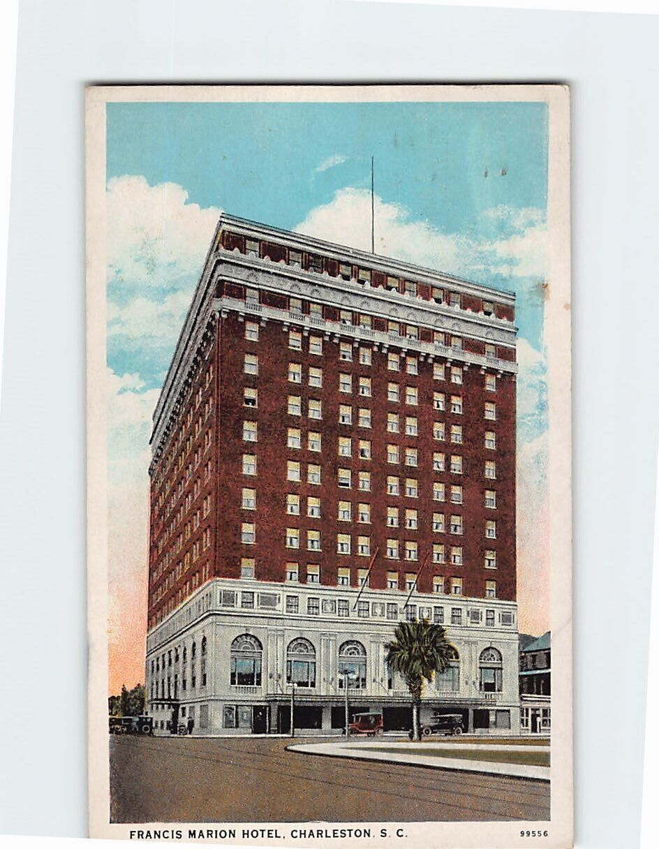 Postcard Francis Marion Hotel Charleston South Carolina USA