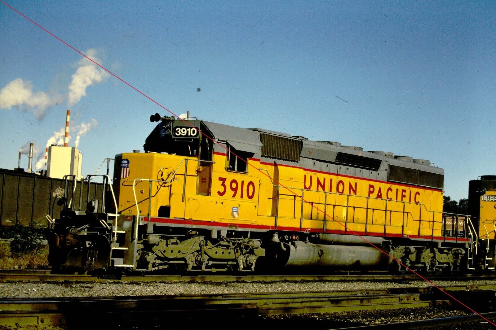 UP 3910 Original Kodachrome Slide  ☞ Sept. 1995 Union Pacific