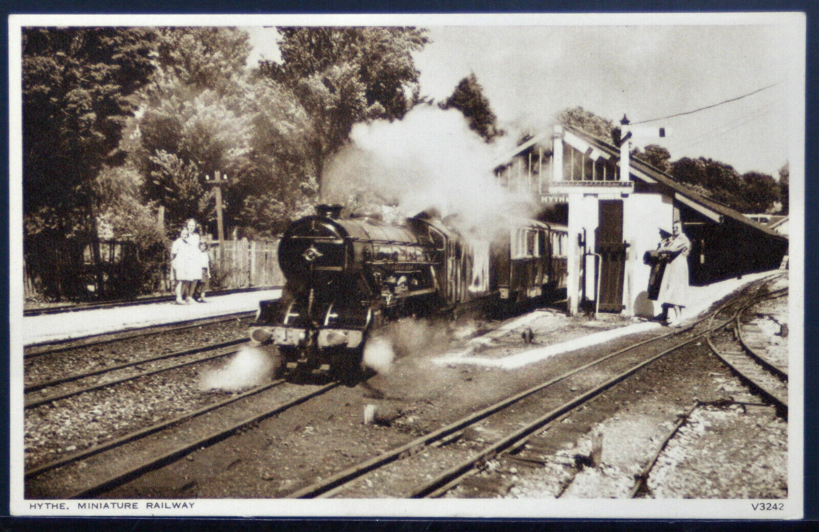 Train - Hythe Miniature Railway - Hythe England - Photochrom    PC2050