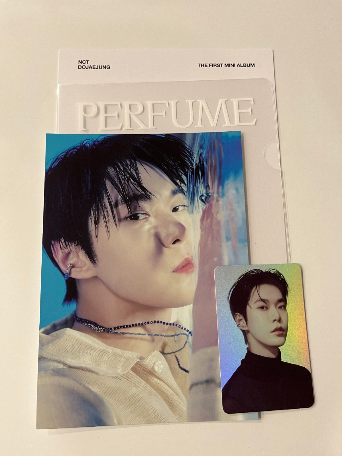 DOYOUNG Official Photocard+Postcard Set NCT DOJAEJUNG Album PERFUME Kpop