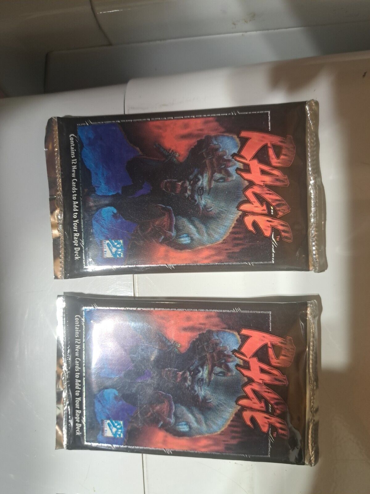 1995 Rage The Werewolf The Apocalypse Sealed Booste Trading Card Limited Edition
