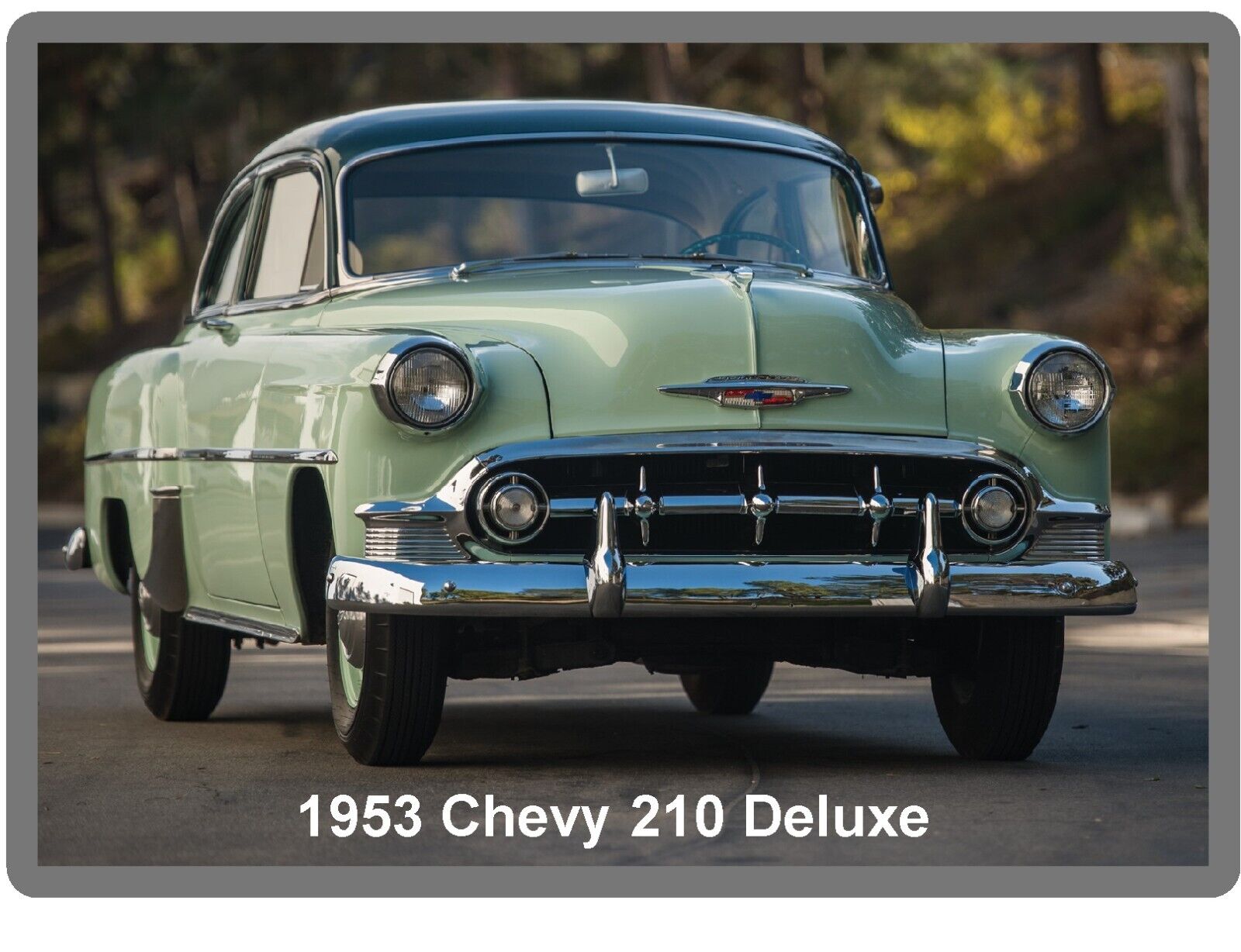 1953 Chevy 210 Deluxe  Auto Refrigerator / Tool Box  Magnet