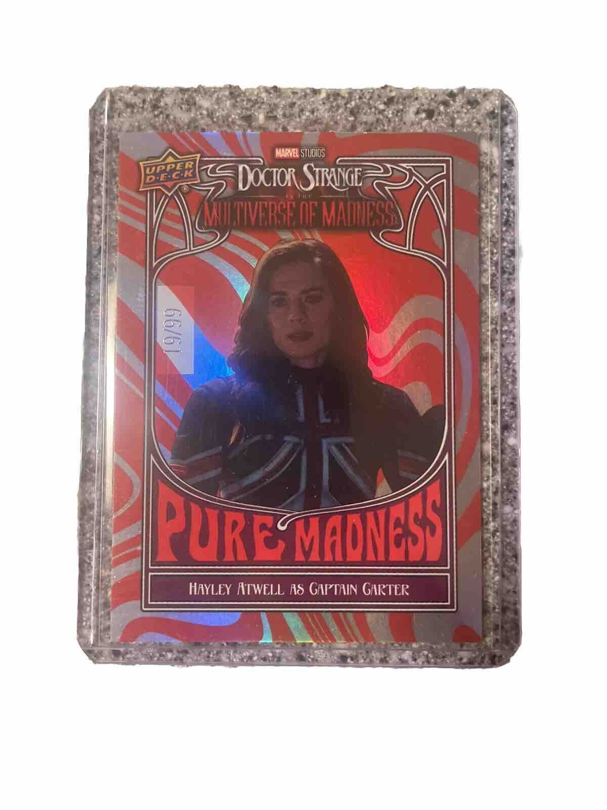 2023 Marvel Dr Strange Multiverse of Madness Captain Carter /99 PURE MADNESS