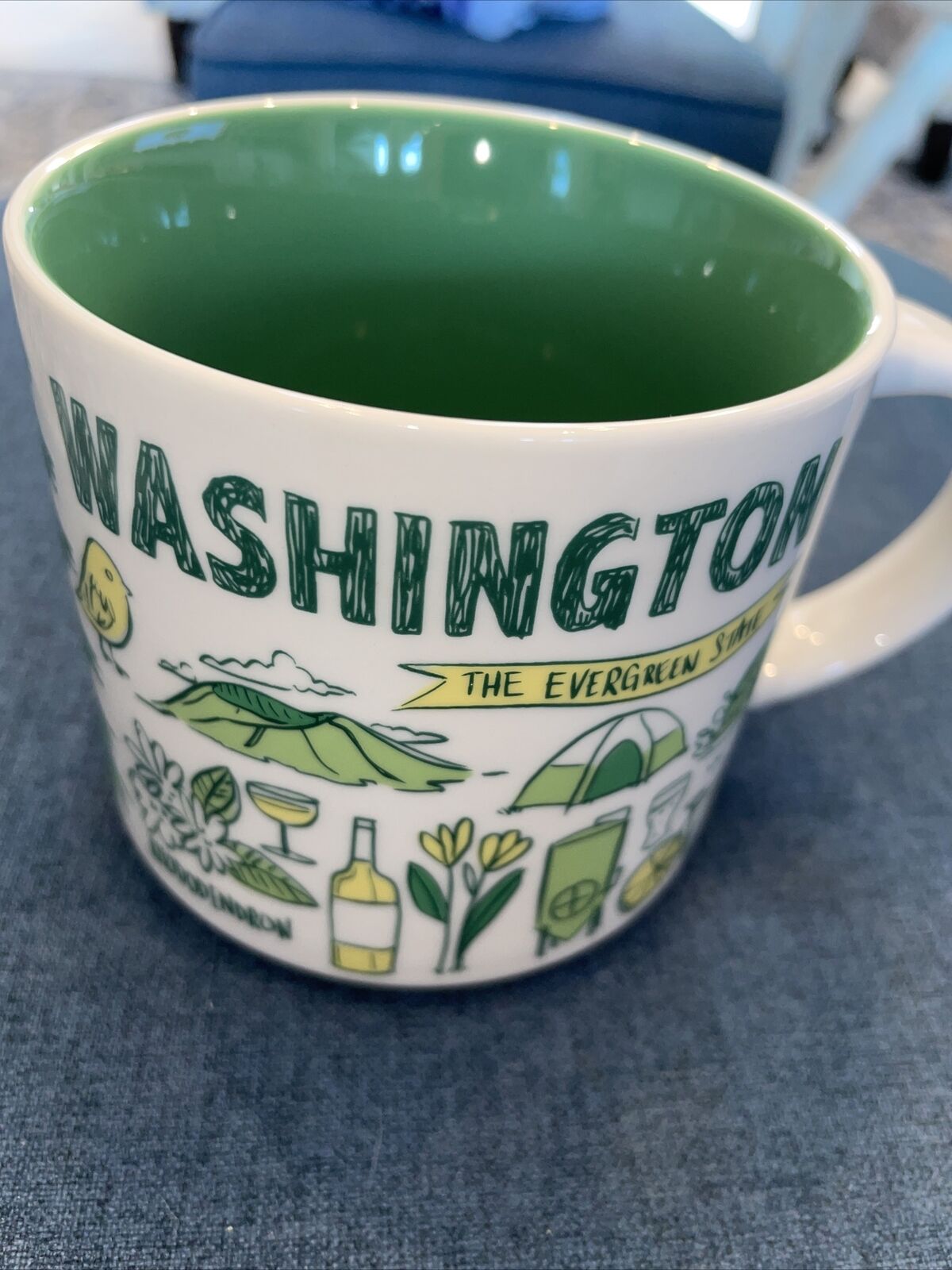 Starbucks Washington Been There Series Collection Mug 14oz  2017 Evergreen State