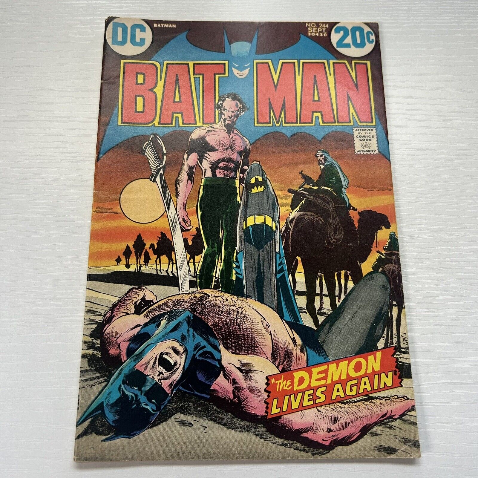 Batman #244 - Ra’s Al Ghul - Talia - Neal Adams Iconic Cover 1972