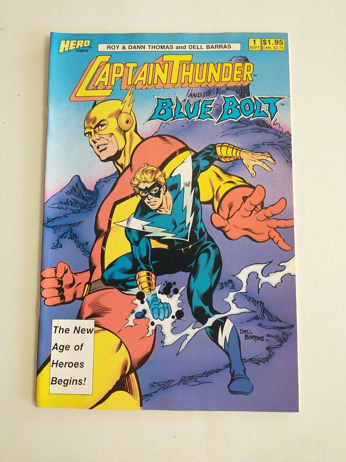 Captain Thunder and Blue Bolt #1  Hero Comics