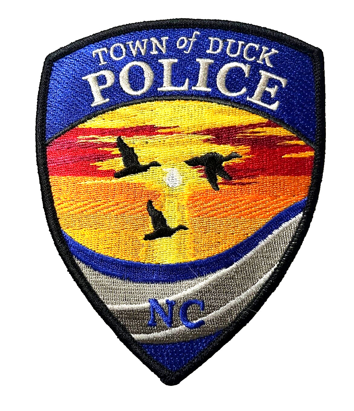 TOWN OF DUCK POLICE DEPARTMENT PATCH NORTH CAROLINA (PD7) SHOULDER INSIGNIA