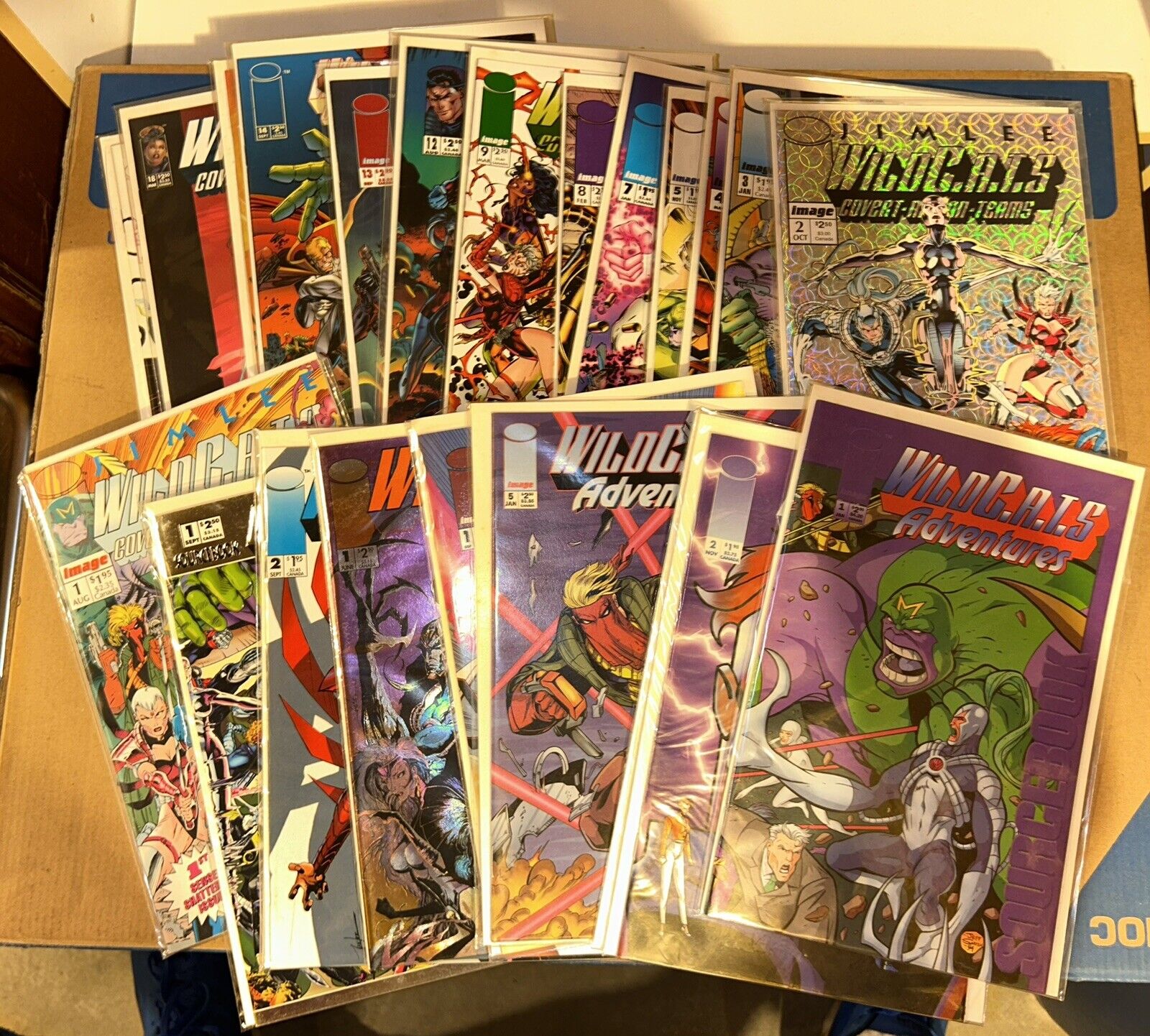 Lot of 25 WILDCATS Wild C.A.T.S. IMAGE bagged and boarded