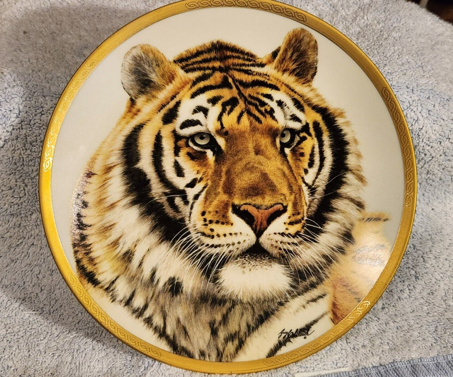 Vintage Lenox Siberian Tiger by Guy Cohleach 8\